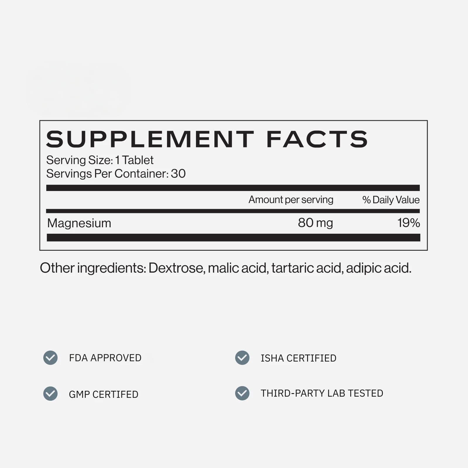 Hydrogen Drinking Tablets Unflavored